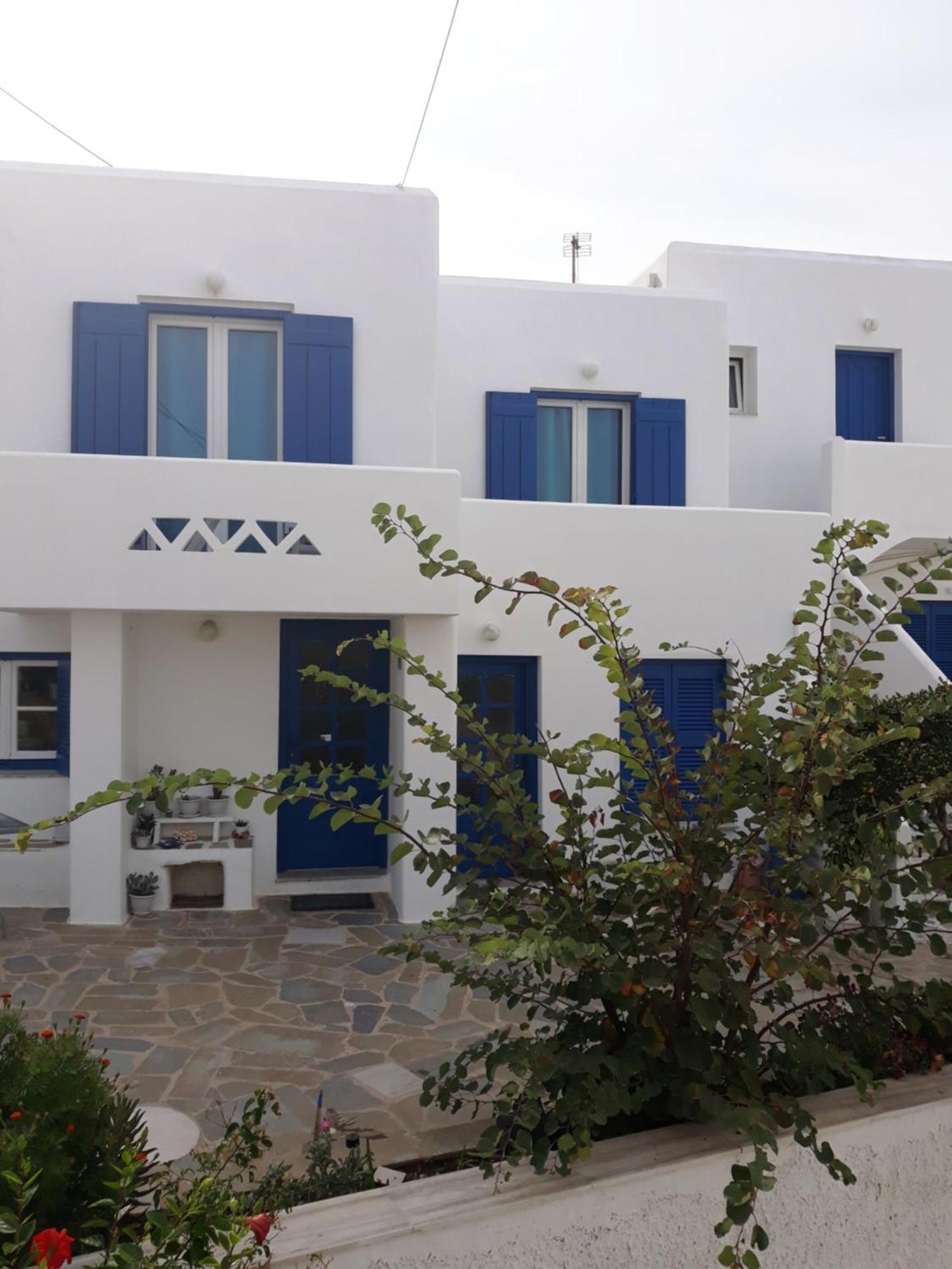Athina'S Blue Studios Náousa Exterior foto