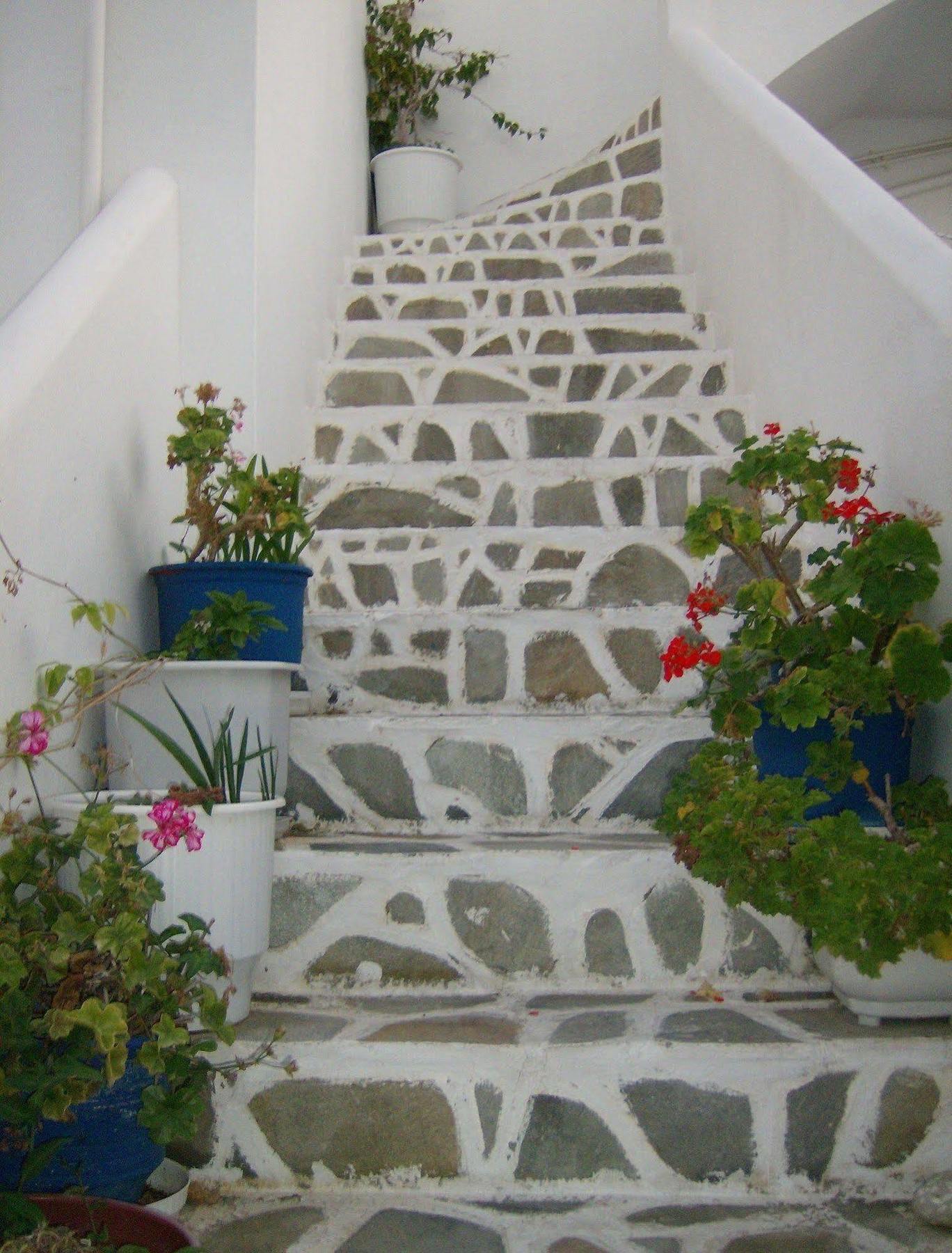 Athina'S Blue Studios Náousa Exterior foto